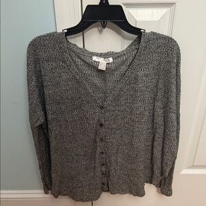 Charcoal Cardigan